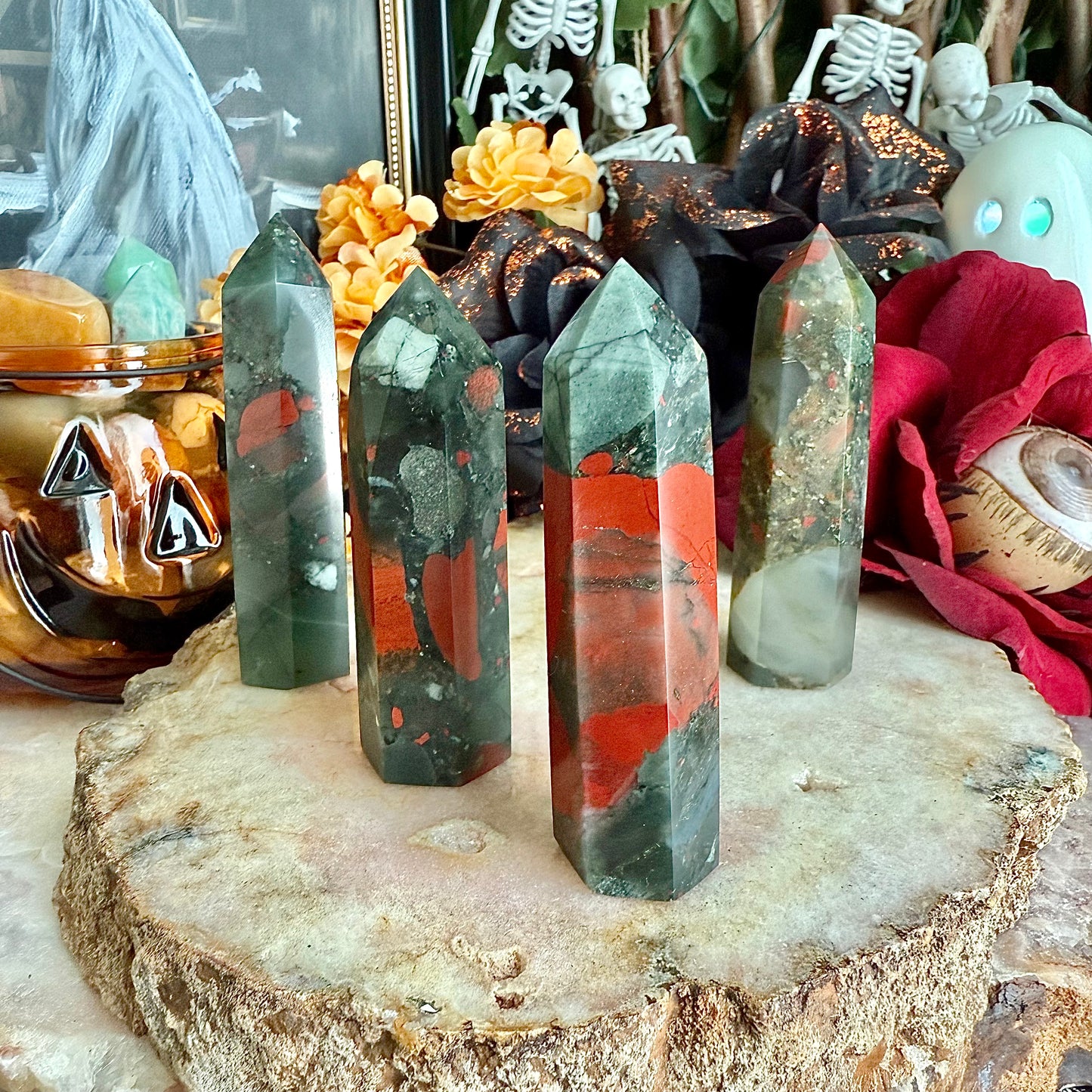 Bloodstone Tower, Courage, Strength & Revitalizing Stone