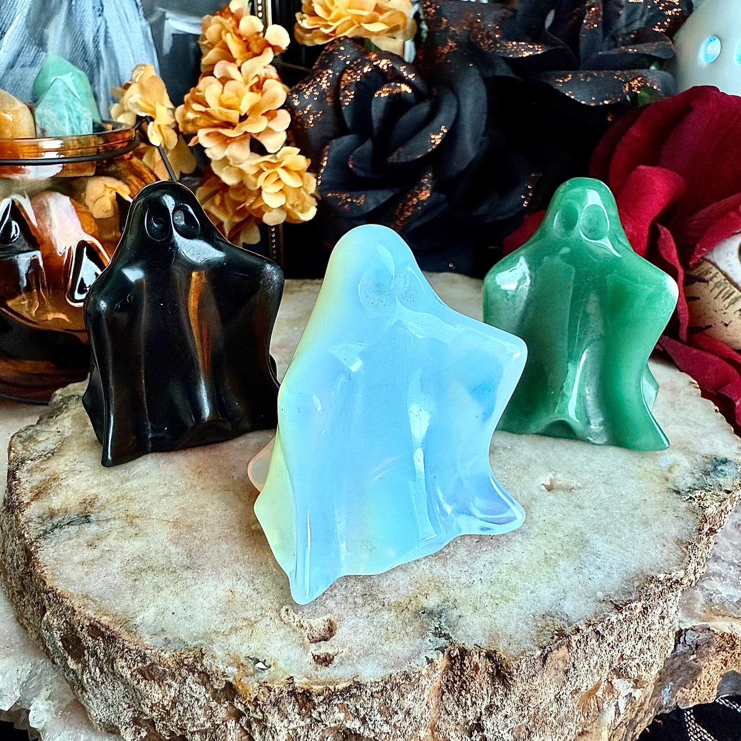 Assorted Carved Sheet Ghost, Choose Your Own!