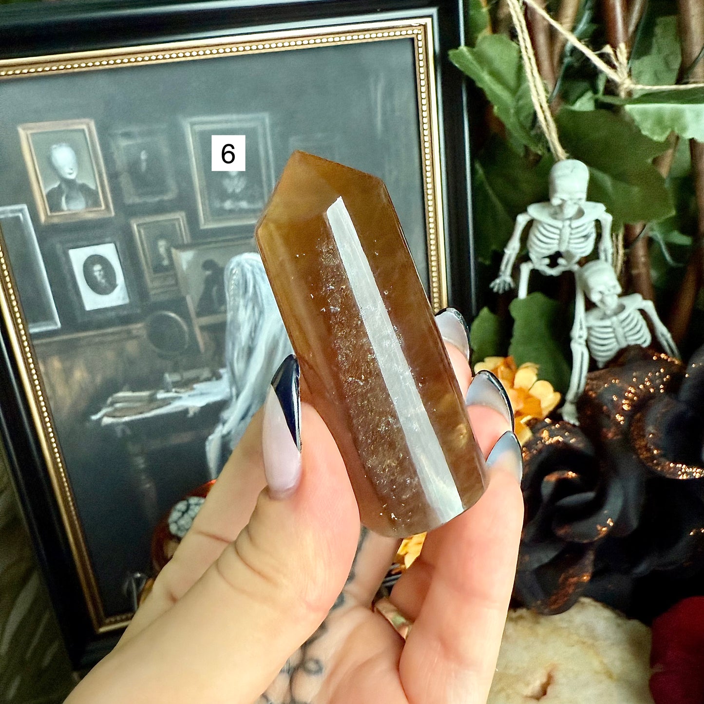 Yellow Fluorite Tower, Detoxifying, Aura Cleansing