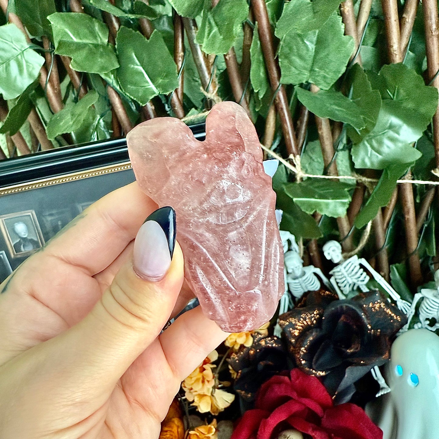 Assorted Hanging Carved Bat, Choose Your Own!
