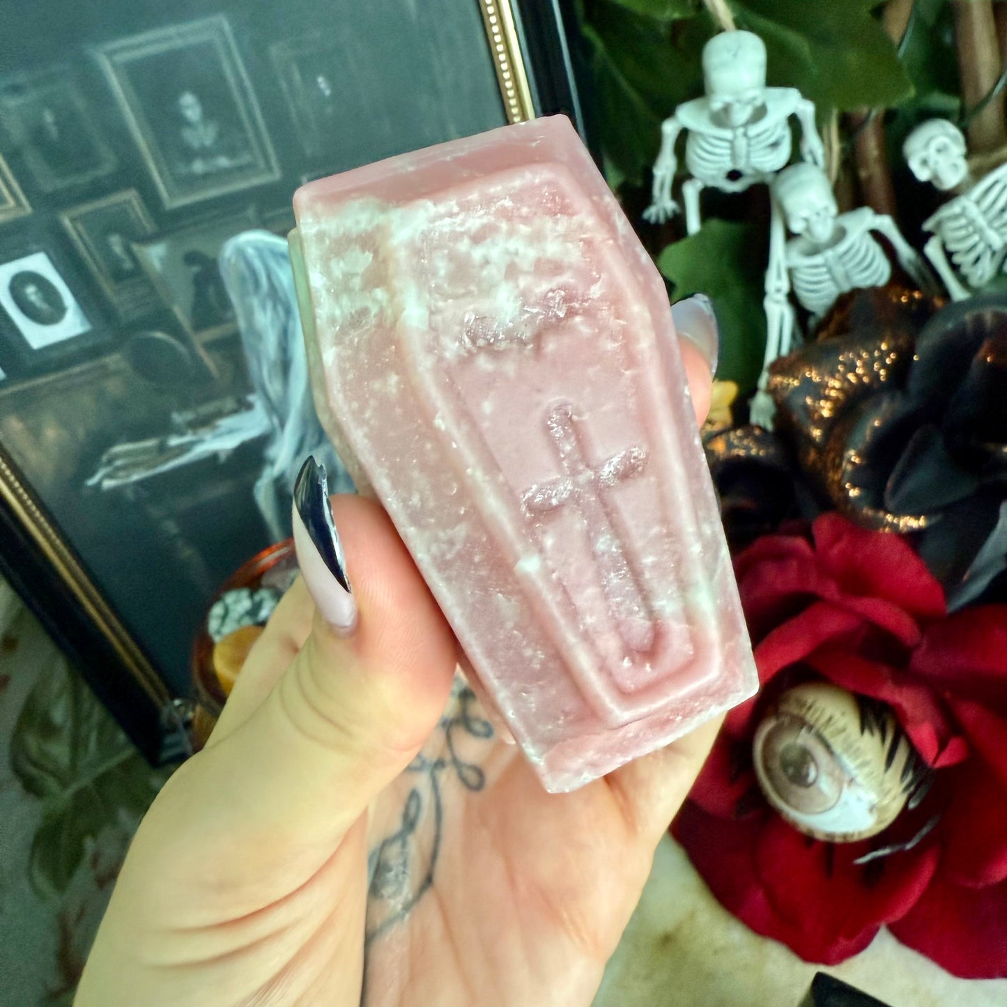 Large Assorted Carved Coffin, Choose Your Own!