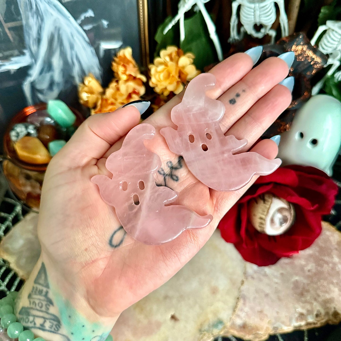 Assorted Carved Ghosts, Choose Your Own!