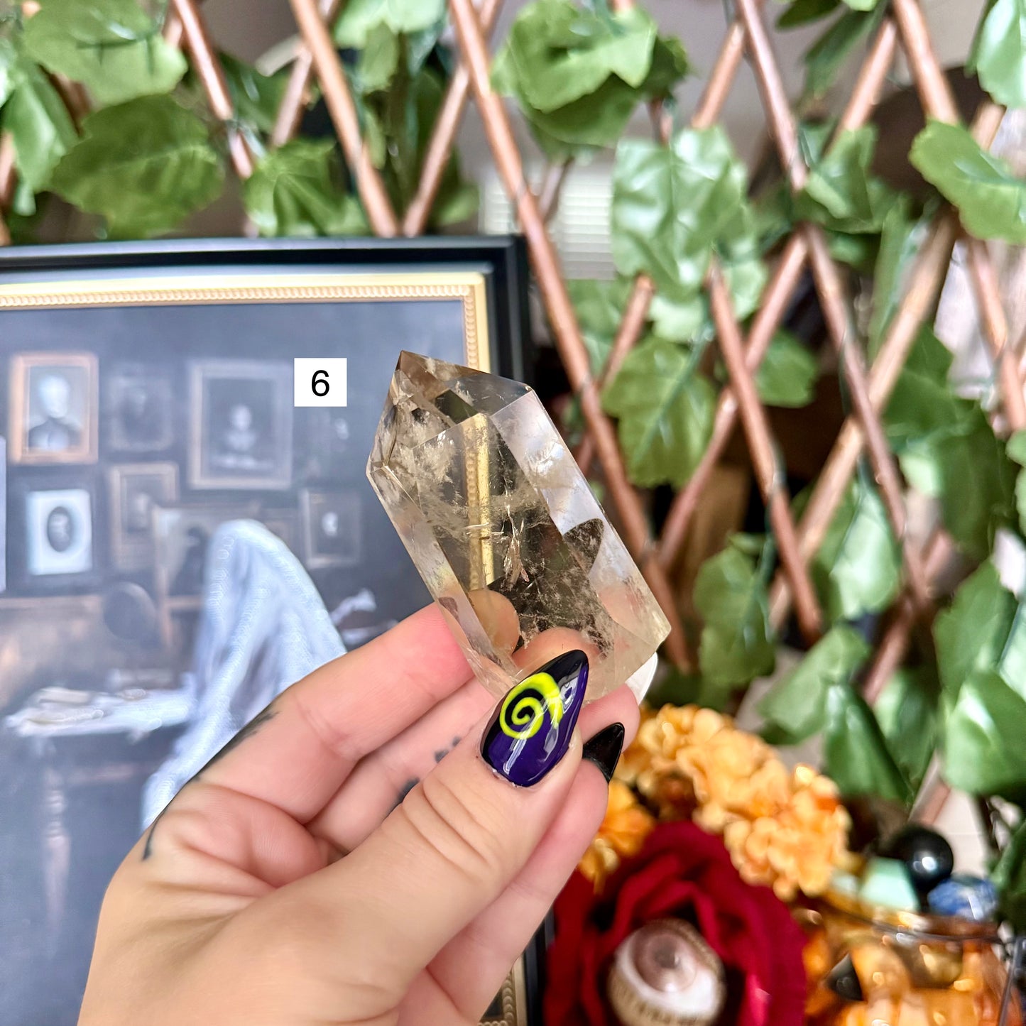 Highest Citrine Quality Tower, Abundance & Negativity Crystal