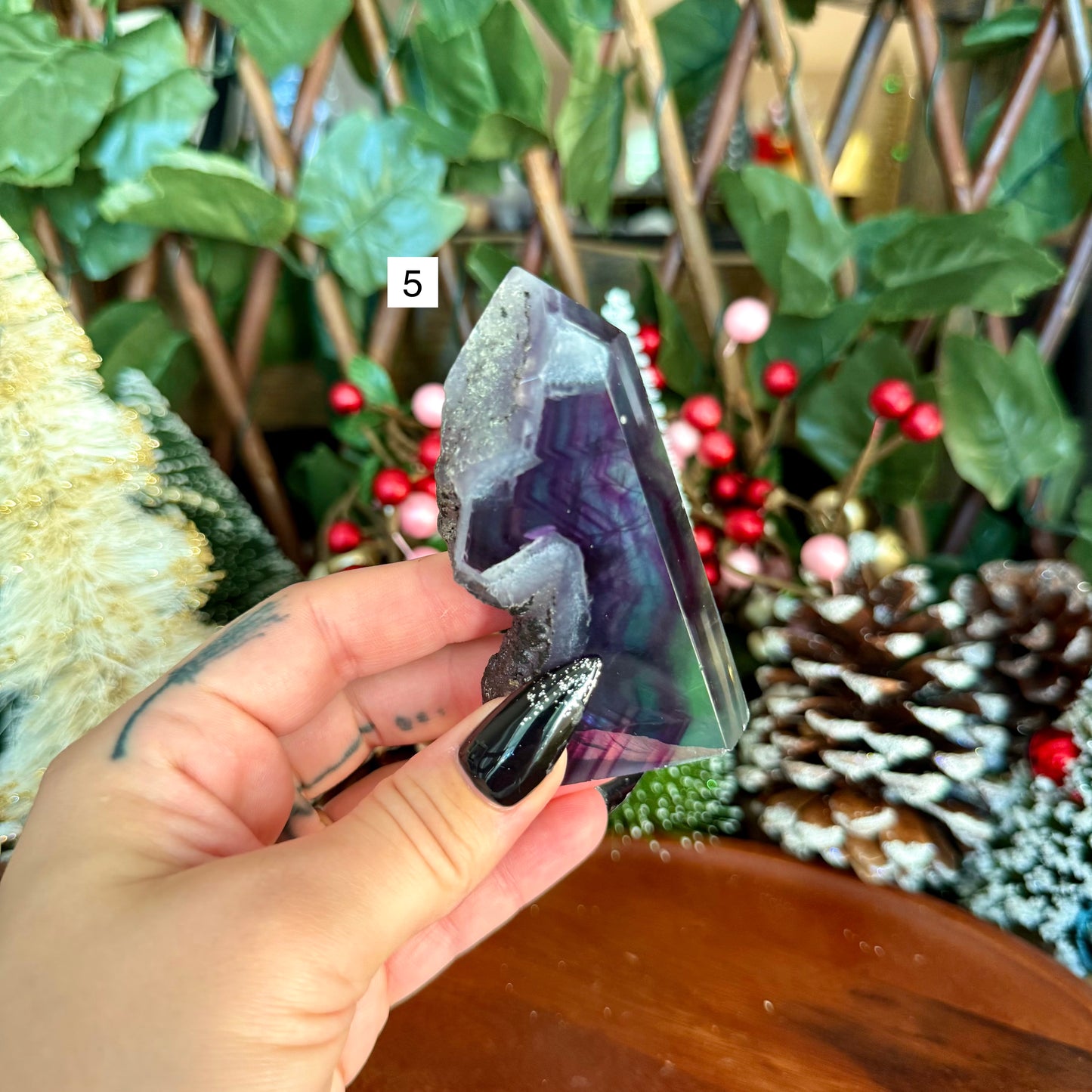 Rainbow Fluorite Tower,