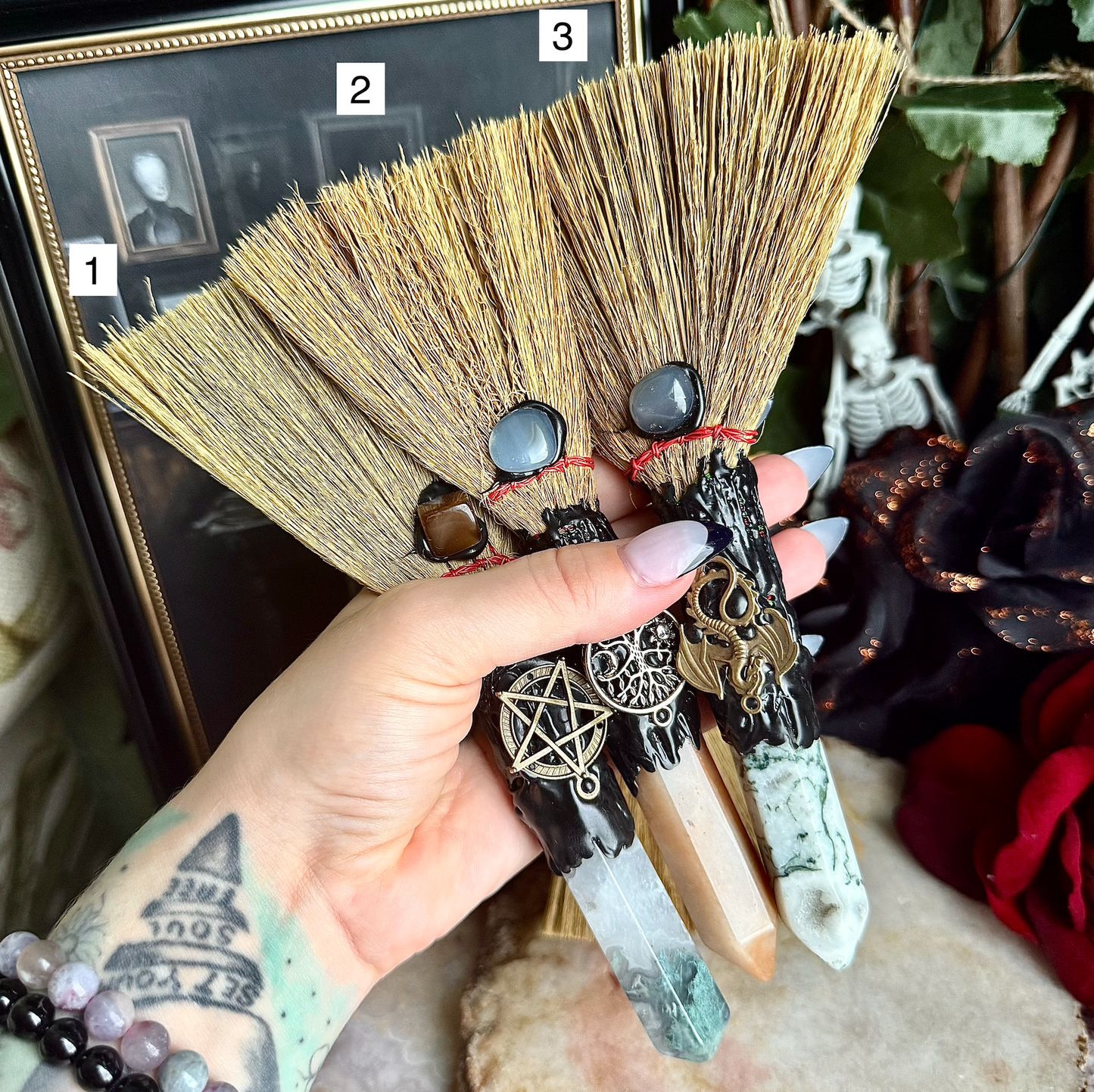 Assorted Witch Brooms, Choose Your Own!