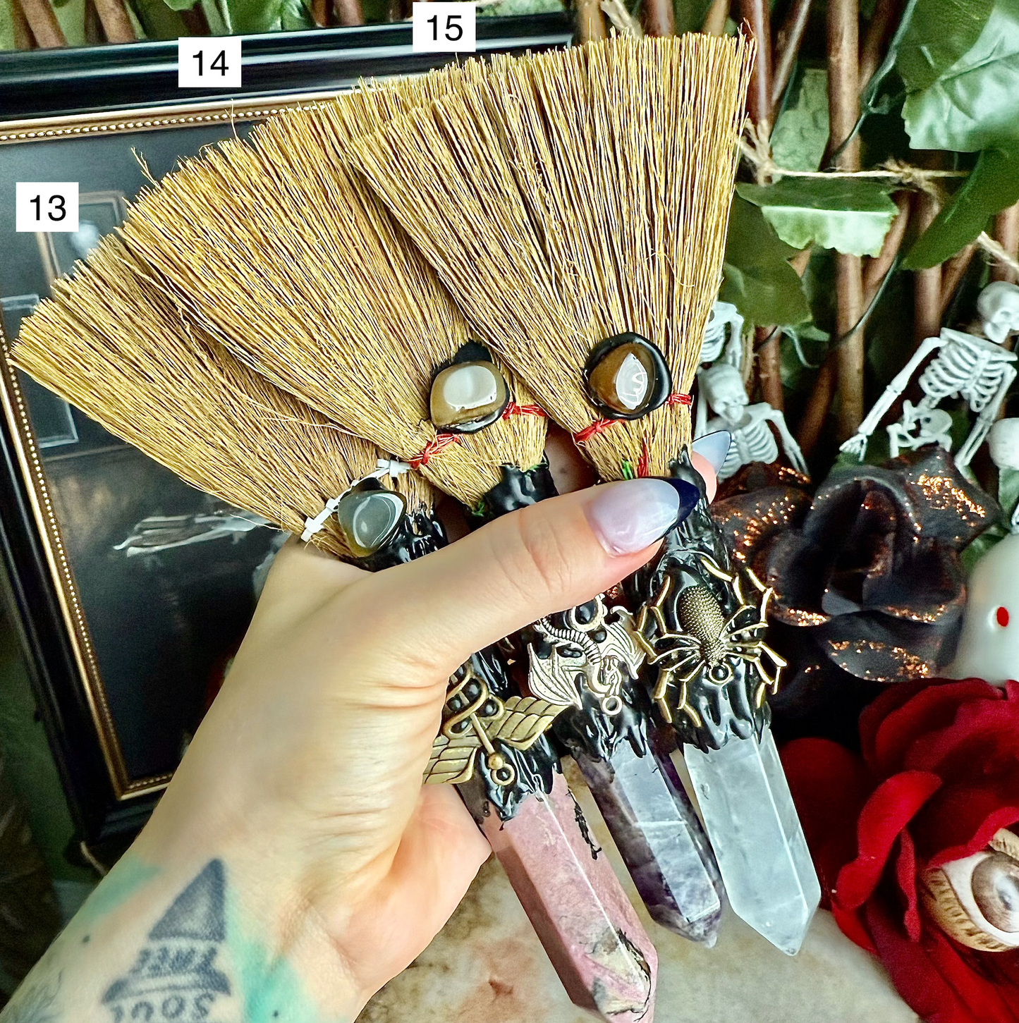 Assorted Witch Brooms, Choose Your Own!