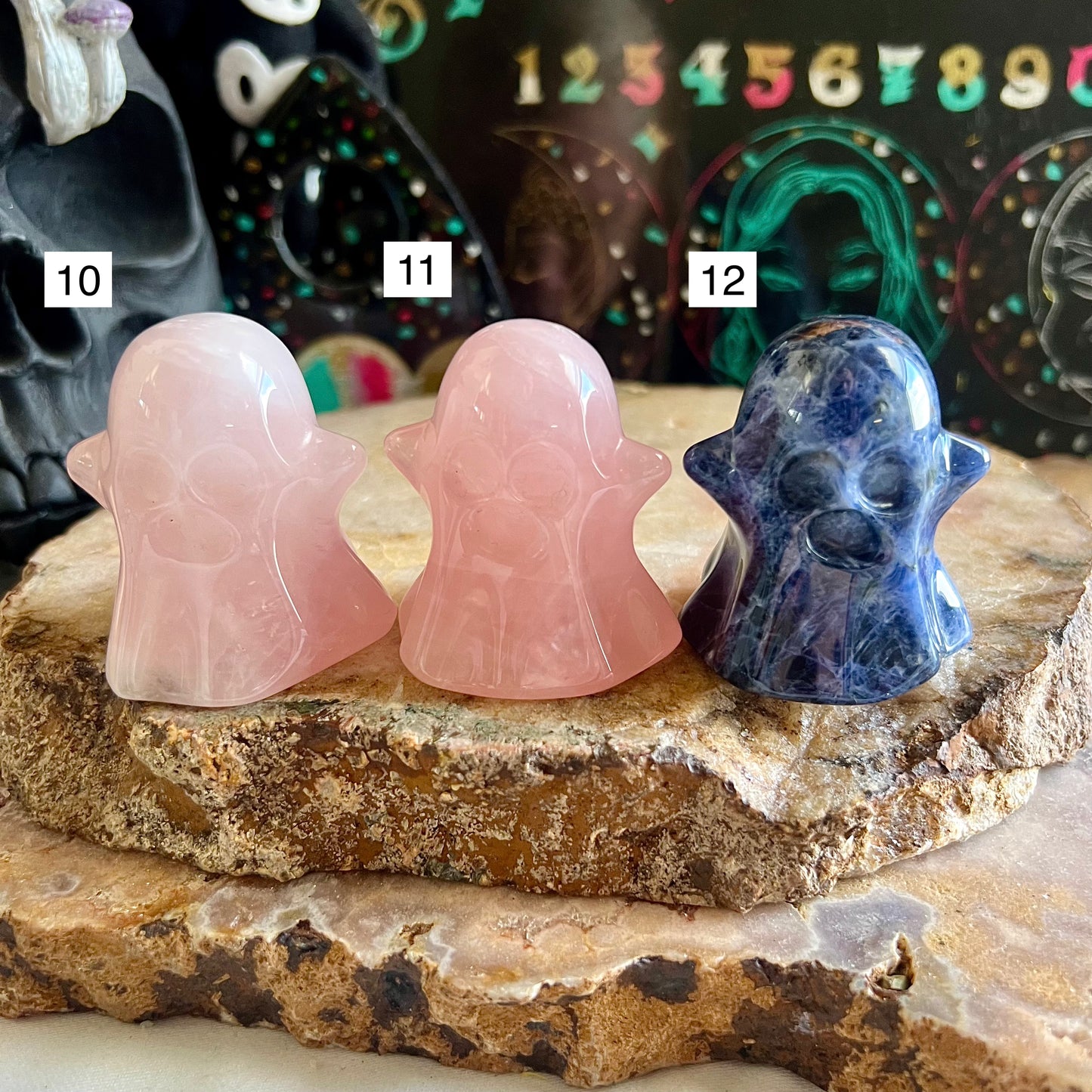 Large Assorted Carved Ghost, Choose Your Own!