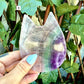 Fluorite Cat Carved Bowl, Detoxing & Negativity Stone