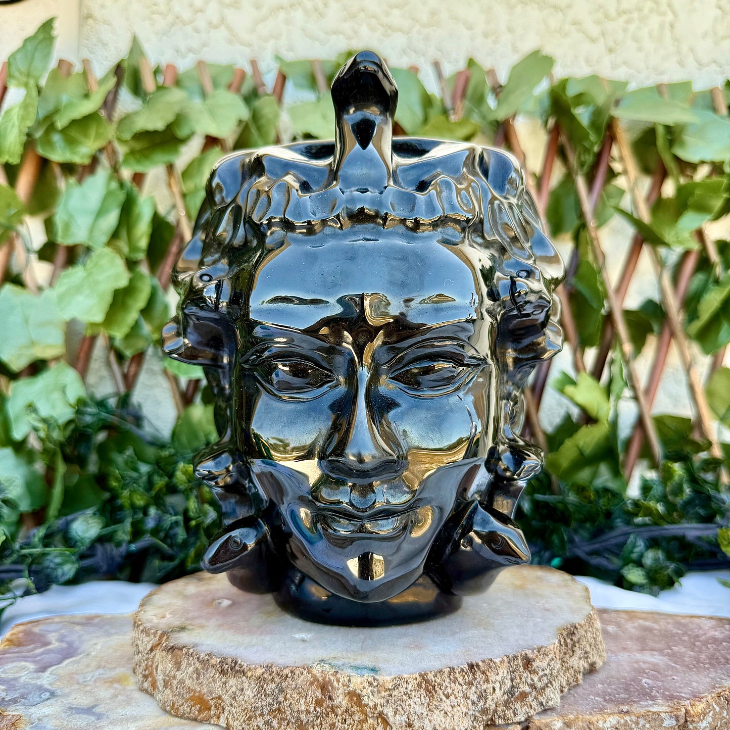 RAFFLE XXL Black Obsidian Medusa Head (ONLY 40 SPOTS AVAILABLE)