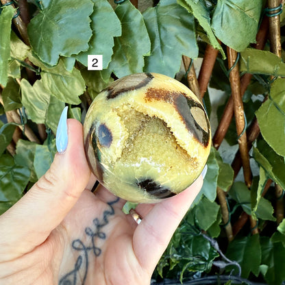 Large Septarian Sphere, Highly Protective, Negativity Stone