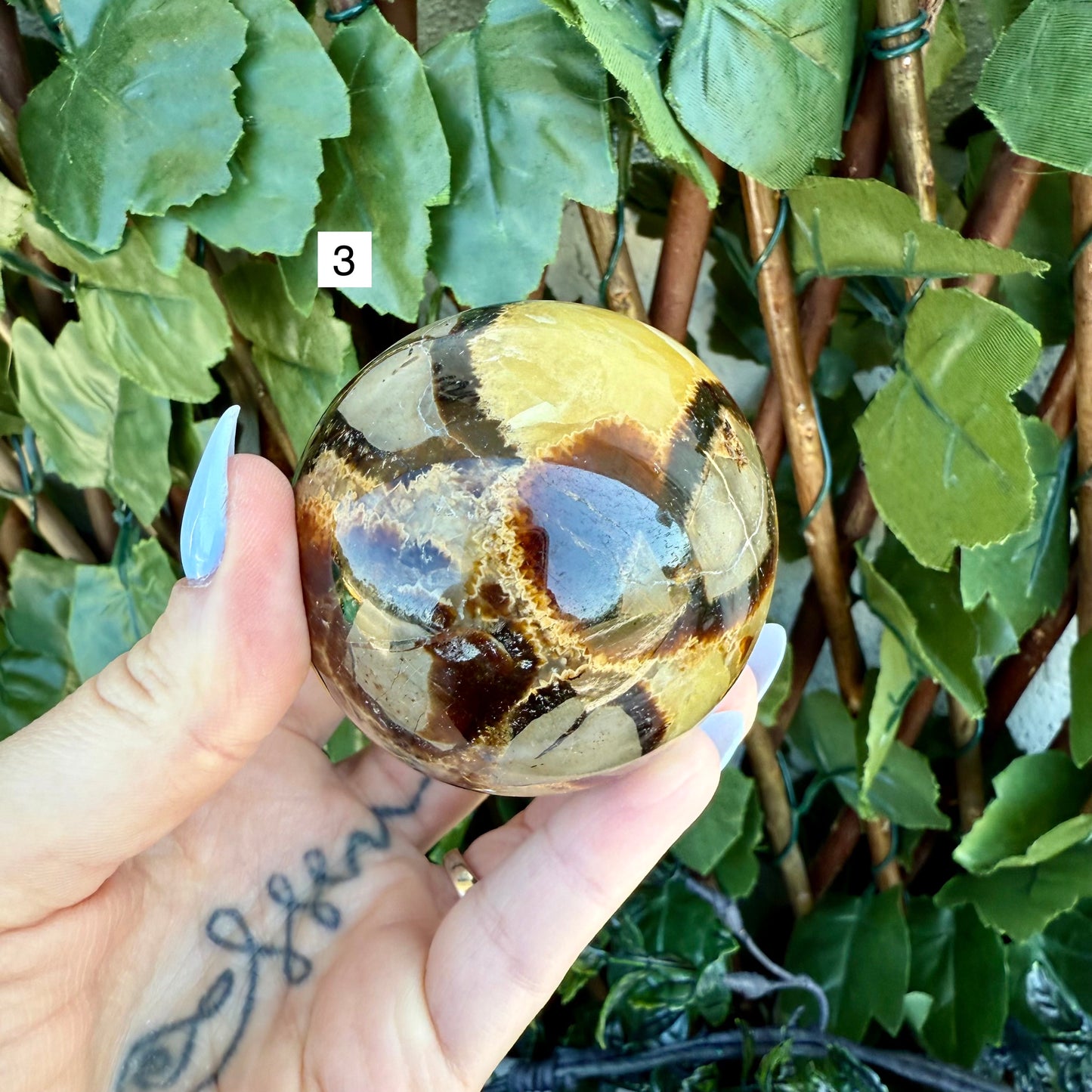 Large Septarian Sphere, Highly Protective, Negativity Stone