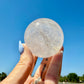 Highest Quality Clear Quartz Sphere, High Vibrating, Master Healer