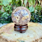 Purple Mica Lepidolite Sphere, Stress & Inner Peace