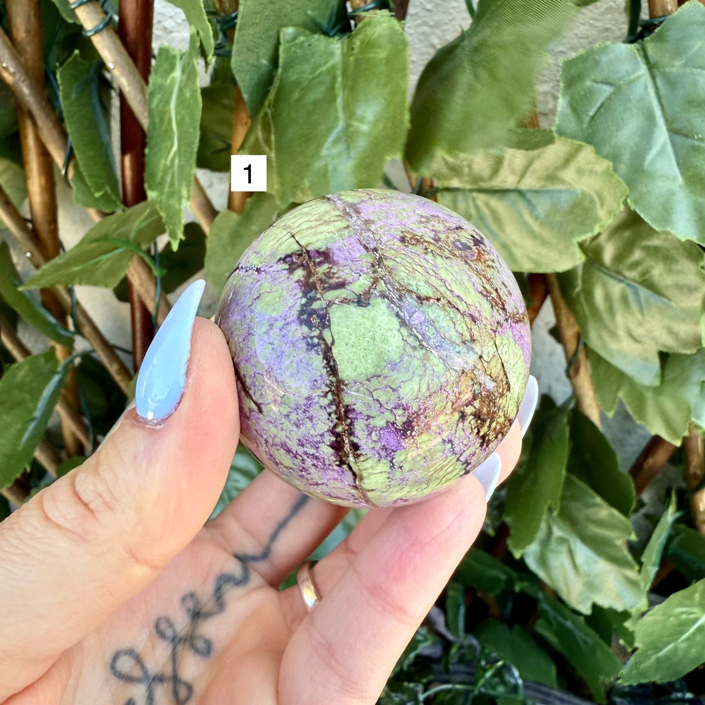 Rare Atlantisite Sphere, Awakening, Third Eye Stone