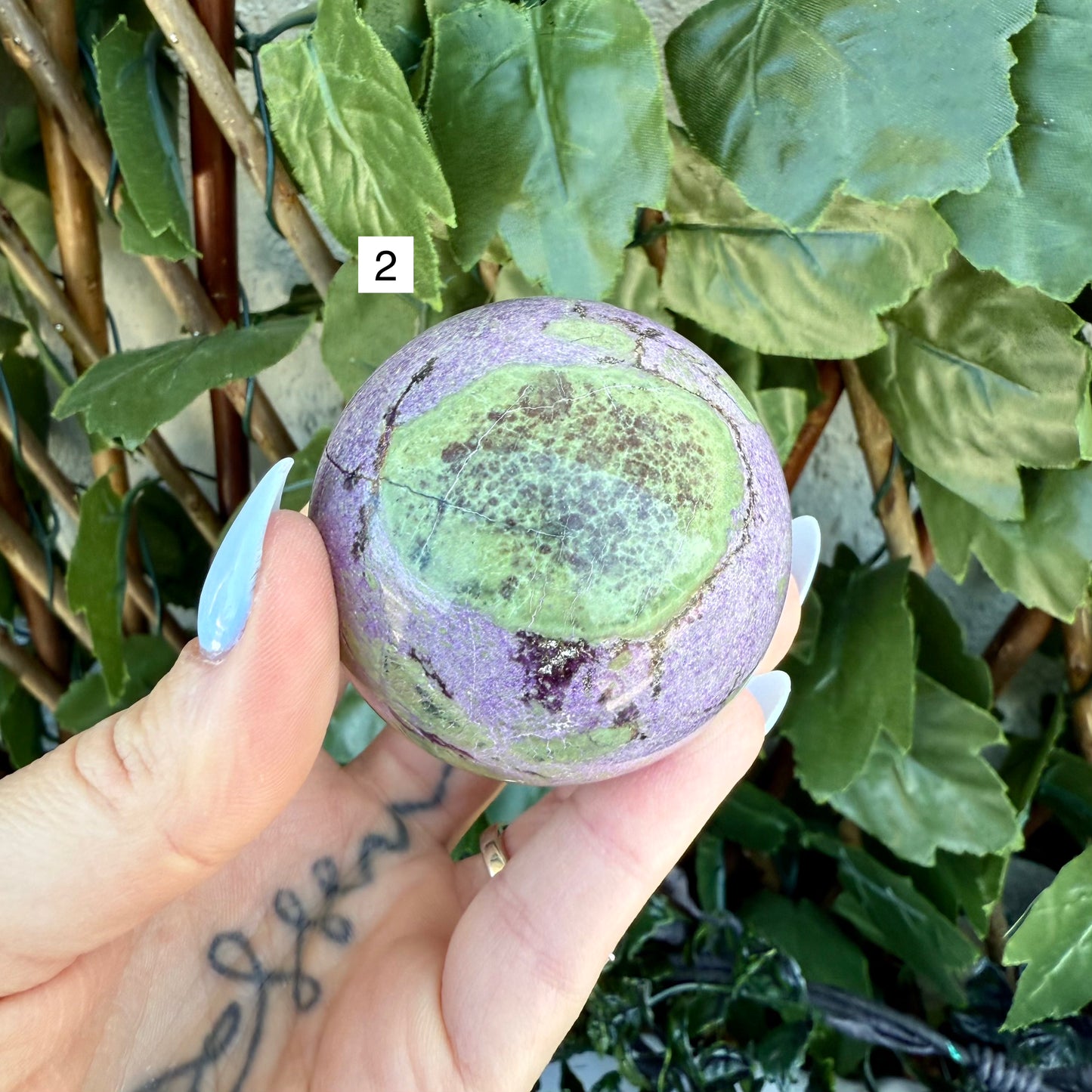 Rare Atlantisite Sphere, Awakening, Third Eye Stone