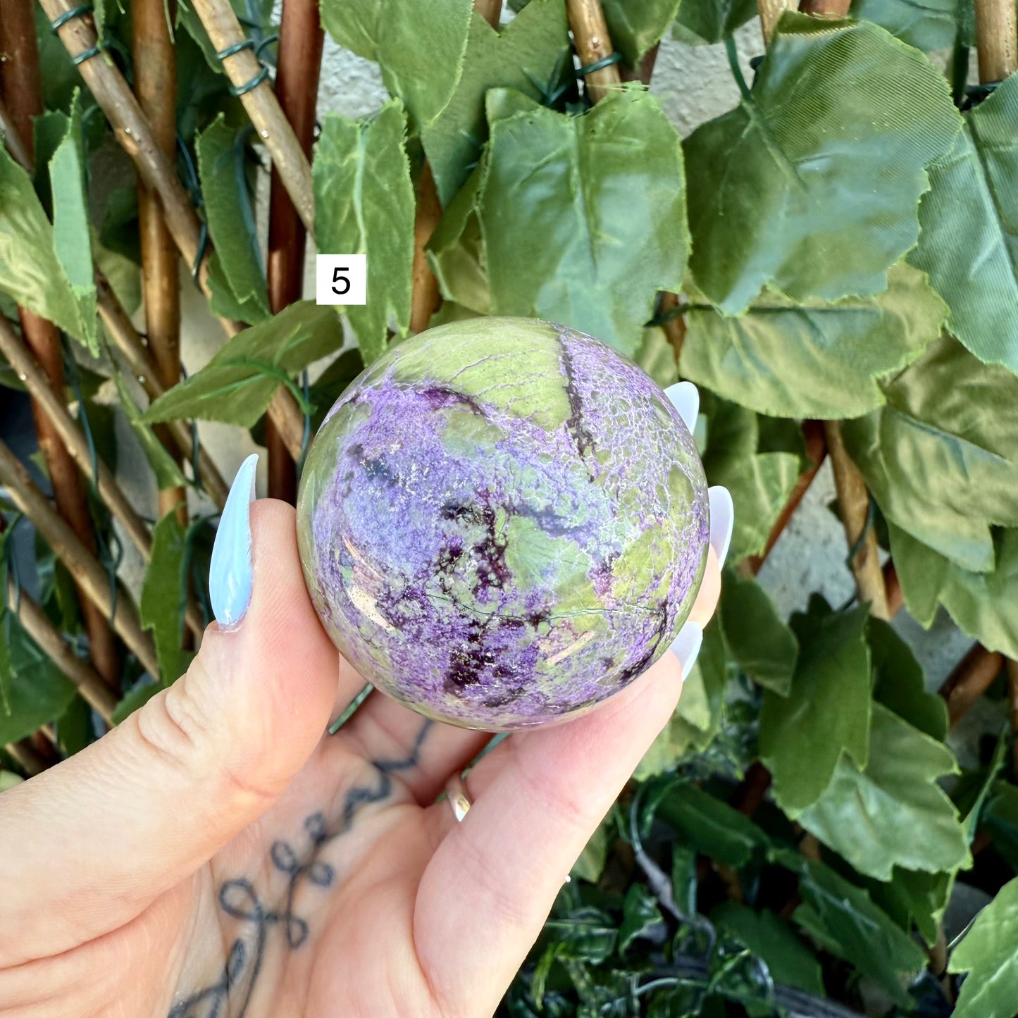 Rare Atlantisite Sphere, Awakening, Third Eye Stone