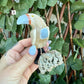 Colorful Carved Toucan, Assorted Crystals, Choose Your Own!