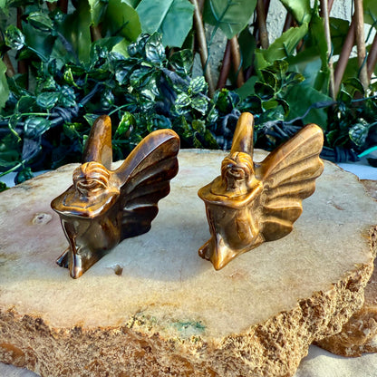 Carved Fairy Angel, Assorted Crystals, Choose Your Own!