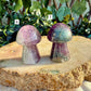 Carved Mushroom, Assorted Crystals, Choose Your Own!