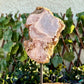 Rare Pink Amethyst Freeform With Stand, Peace, Love & Happiness Stone