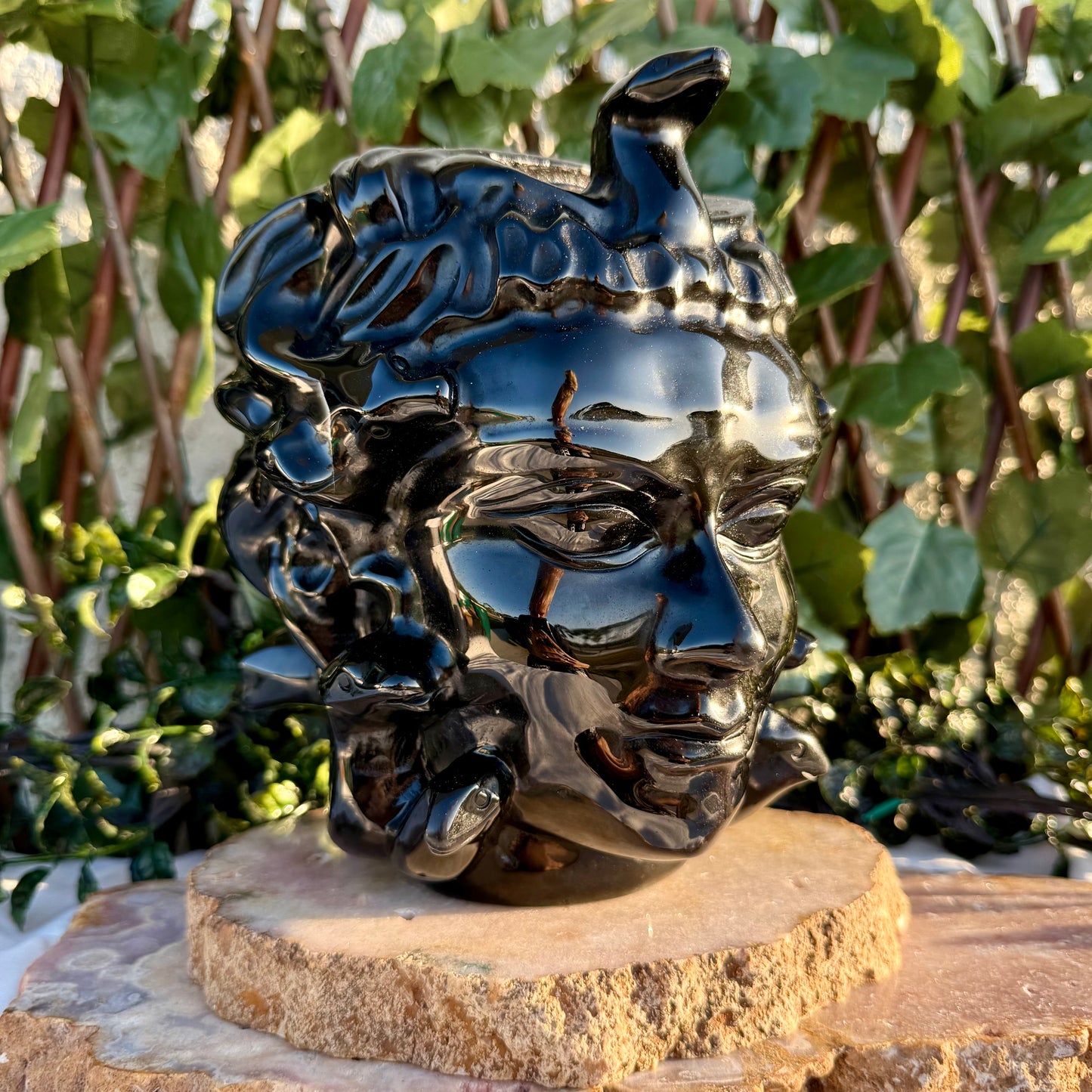 RAFFLE XXL Black Obsidian Medusa Head (ONLY 40 SPOTS AVAILABLE)
