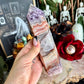 Large Amethyst Lace Agate Tower, Stress Relieving, Happiness Crystal