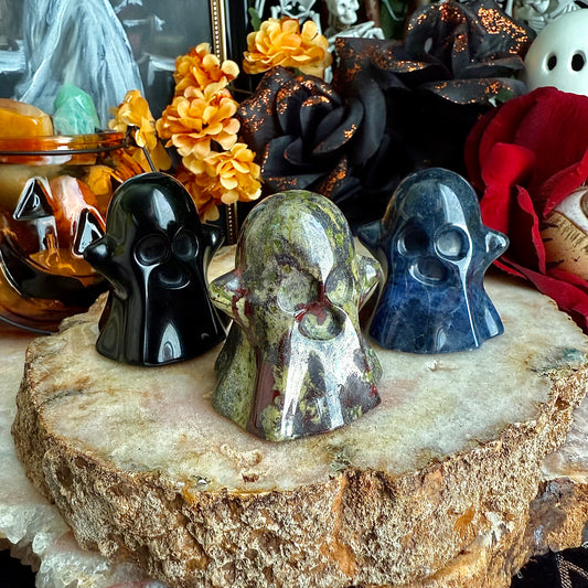 Large Assorted Carved Ghost, Choose Your Own!