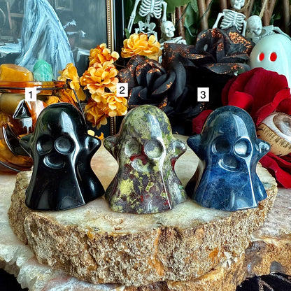 Large Assorted Carved Ghost, Choose Your Own!