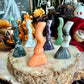 Assorted Carved Witch Broom, Choose Your Own!