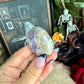 Dream Amethyst Palmstone, Stress Relieving, Third Eye Chakra