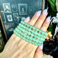Green Aventurine 8mm Bracelet, Prosperity & Good Luck Crystal