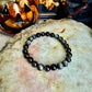 8mm Silver Sheen Obsidian Bracelet, Powerful Protection, Purifying Stone