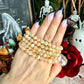 Citrine 8mm Bracelet, Abundance & Negativity Crystal