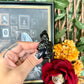 Black Obsidian Carved Art The Clown, Terrifier, Negativity Crystal