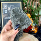 Black Amethyst Cut Base, Grounding, Negativity Stone