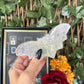 Pink Amethyst Carved Bat, Heart Chakra, New Beginnings Stone