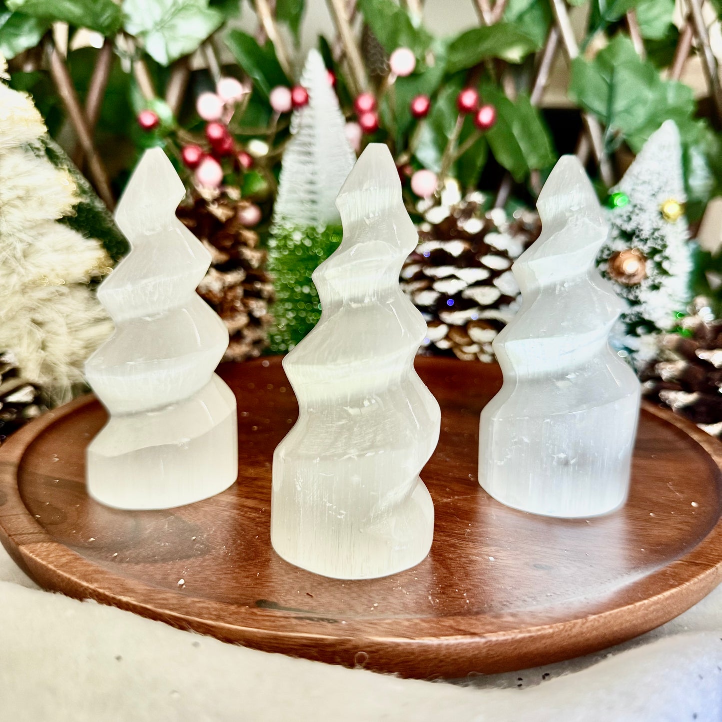 Selenite Unicorn Wand, Powerful Cleansing & Healing Stone