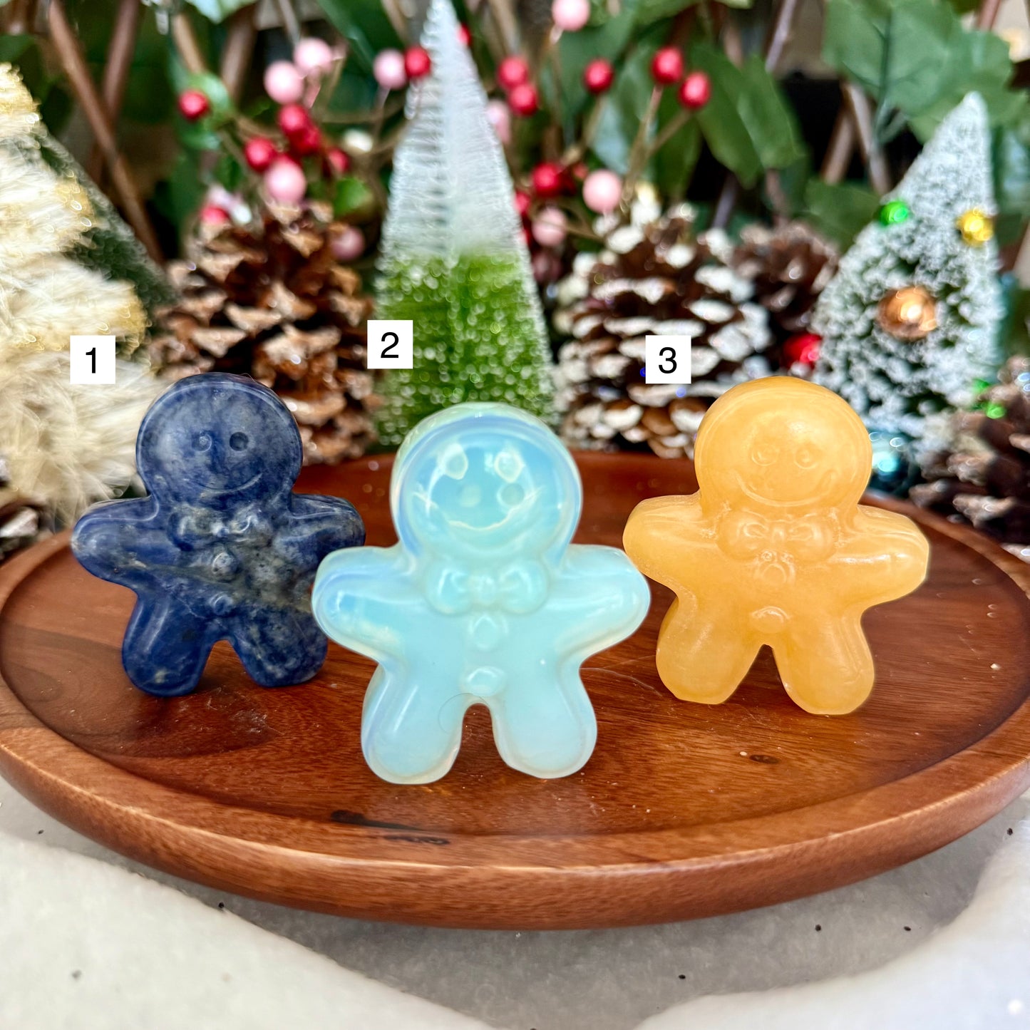 Assorted Carved Gingerbread Men, Choose Your Own!