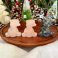 Assorted Carved Santa Teddy Bears, Choose Your Own!