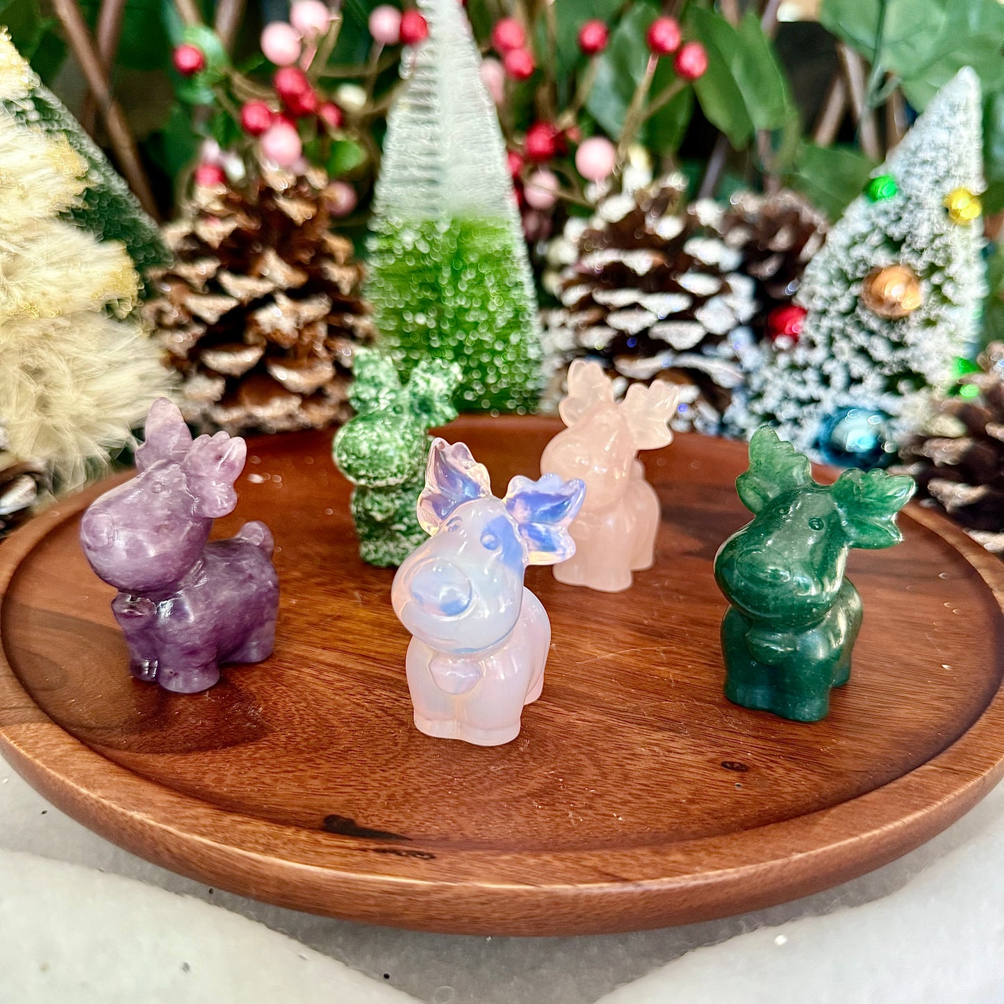 Assorted Carved Reindeers, Choose Your Own!