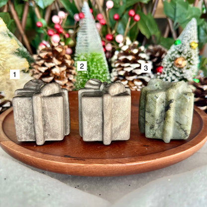 Assorted Large Carved Christmas Present, Choose Your Own!