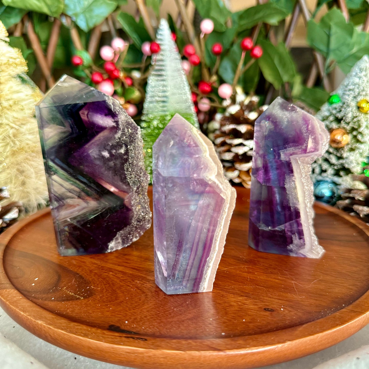 Rainbow Fluorite Tower,