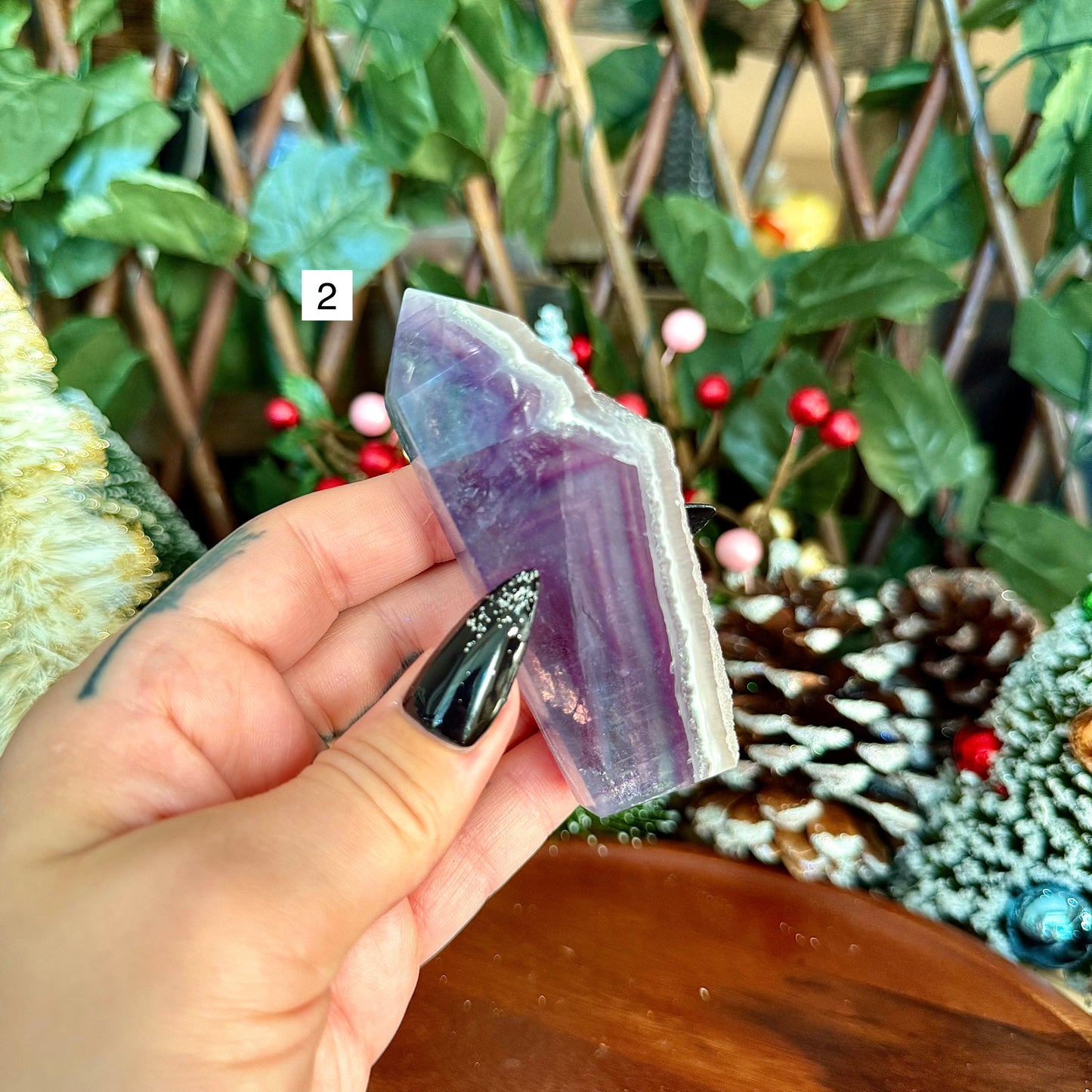 Rainbow Fluorite Tower,