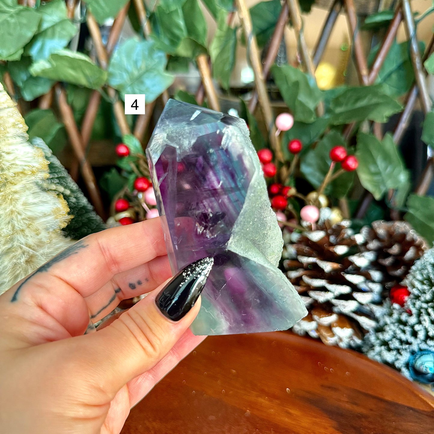 Rainbow Fluorite Tower,