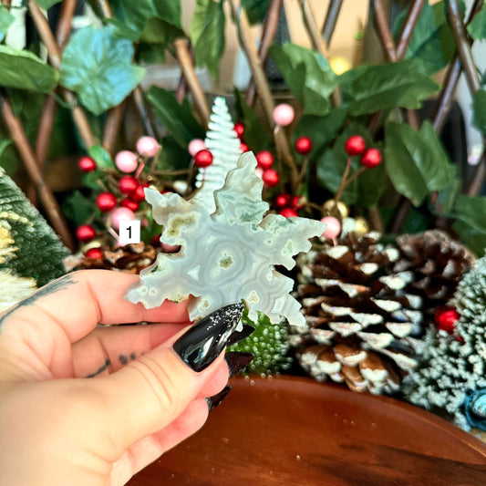 Assorted Carved Snowflake, Choose Your Own!