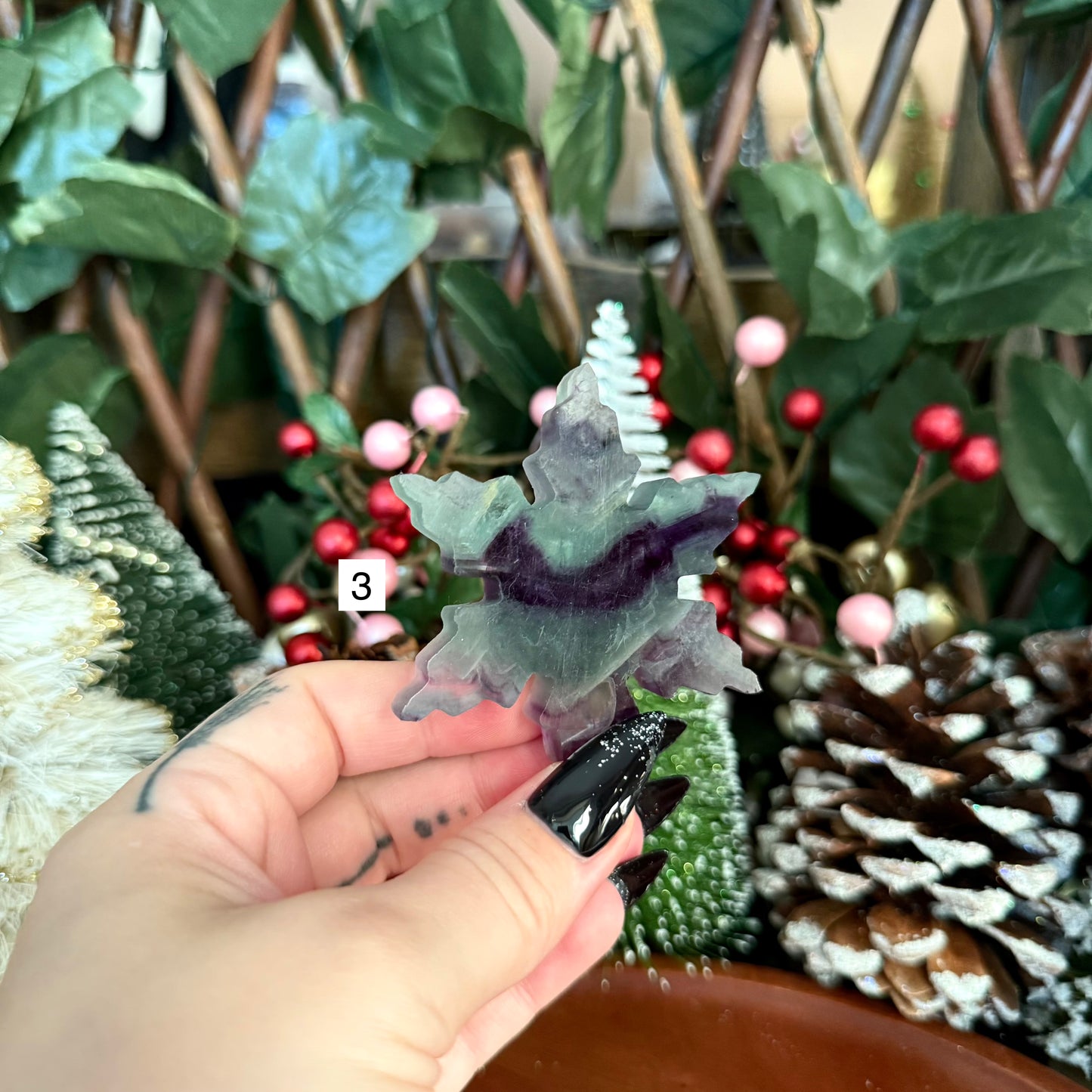 Assorted Carved Snowflake, Choose Your Own!