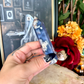 Blue Flower Agate Tower, New Beginnings & Transformation Stone