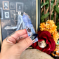 Blue Flower Agate Tower, New Beginnings & Transformation Stone
