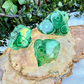 Rare Raw Polished Malachite, Powerful Crystal, Highly Protective
