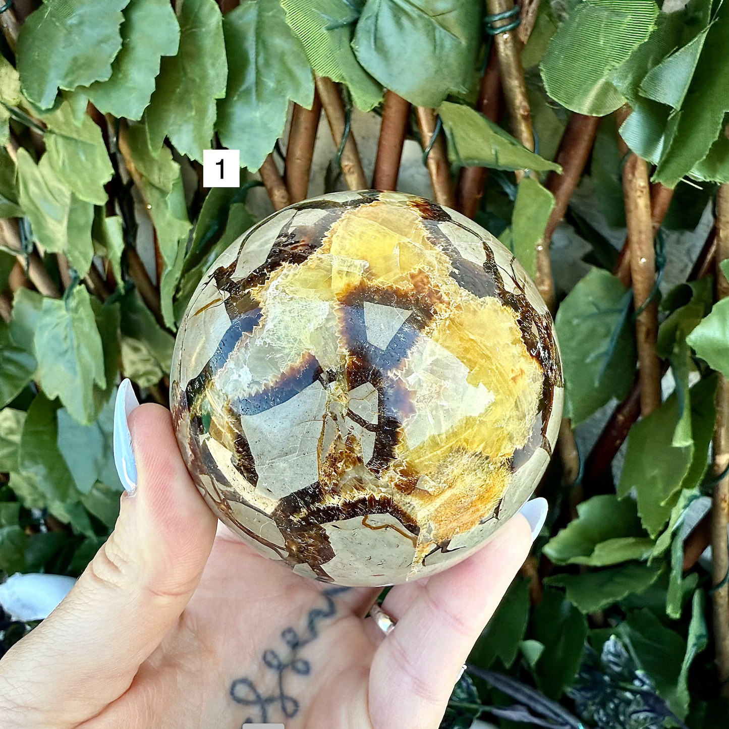 Large Septarian Sphere, Highly Protective, Negativity Stone